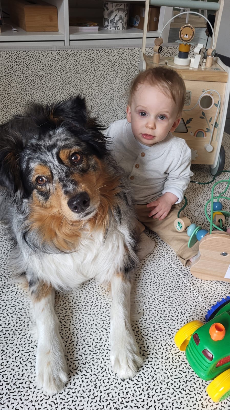 Édouard et le chien